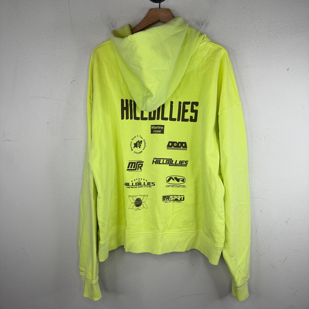 Martine Rose Neon New Devotions Hoodie