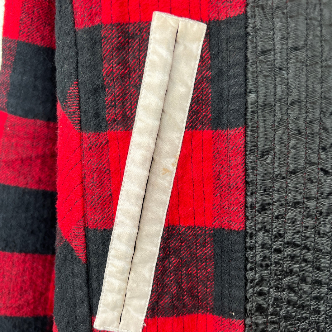 Craig Green Red Plaid Quilted Work Jacket