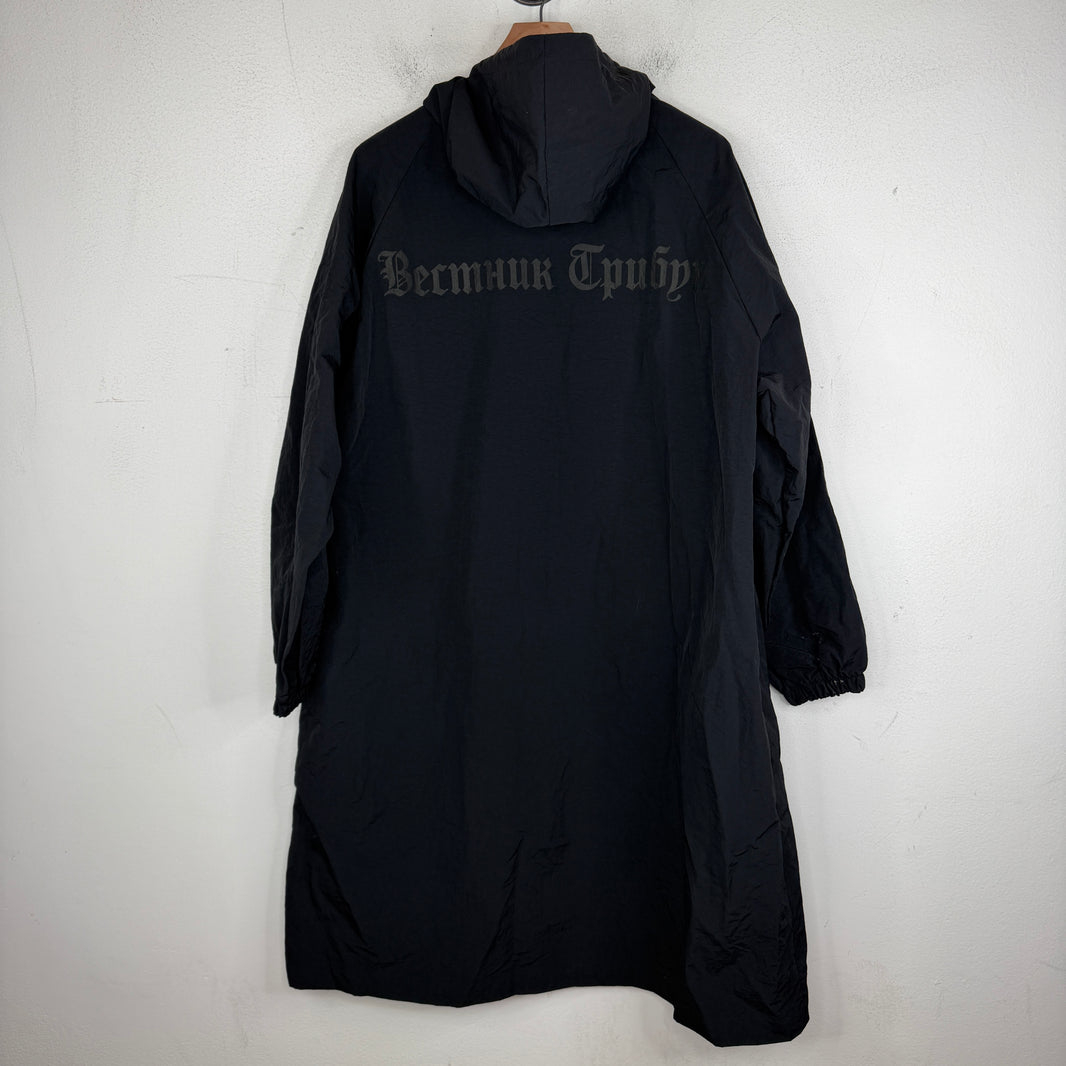 Yeezy Sample Nylon Hooded Long Jacket