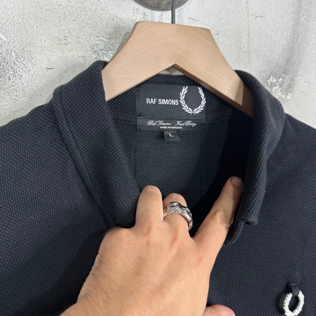 Raf Simons x Fred Perry Textured Polo Shirt