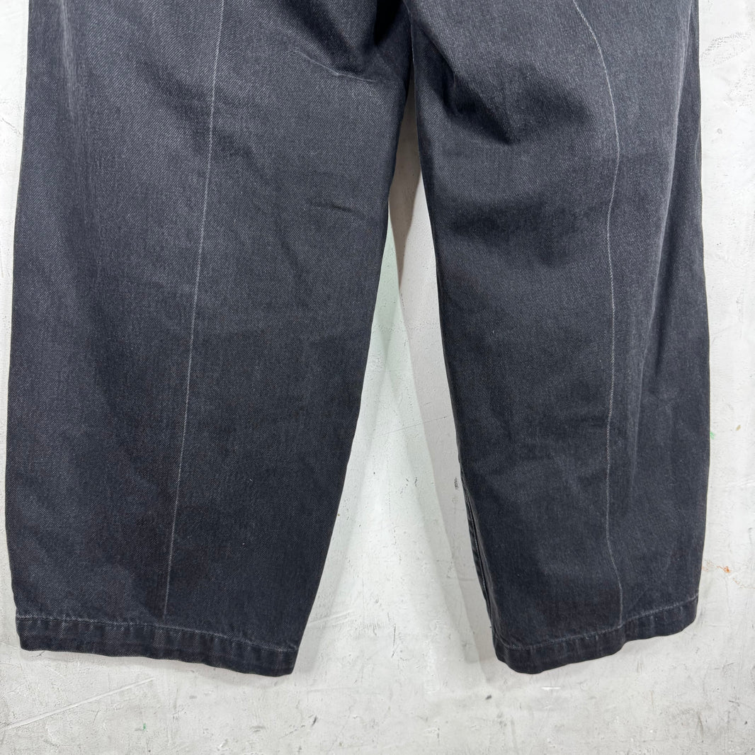 MFpenn Charcoal Baggy Paneled Jeans