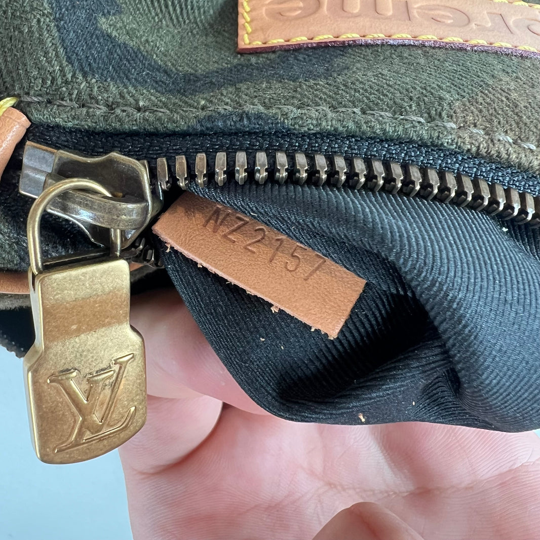 Louis Vuitton Supreme Camo Monogram Mini Bum Bag
