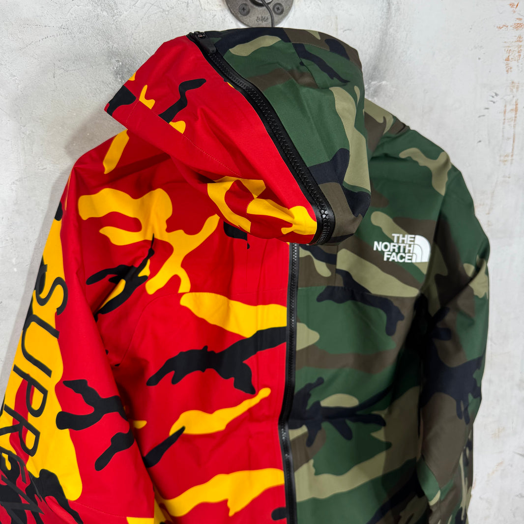 Supreme x TNF Split Camo Rain Jacket