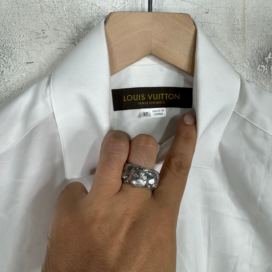 Louis Vuitton White L/S Uniforme Shirt