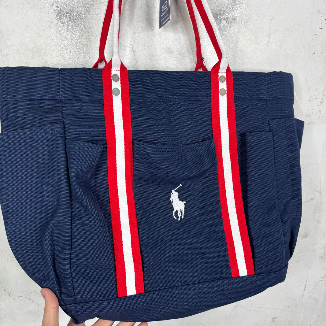 Polo Olympics Canvas Tote