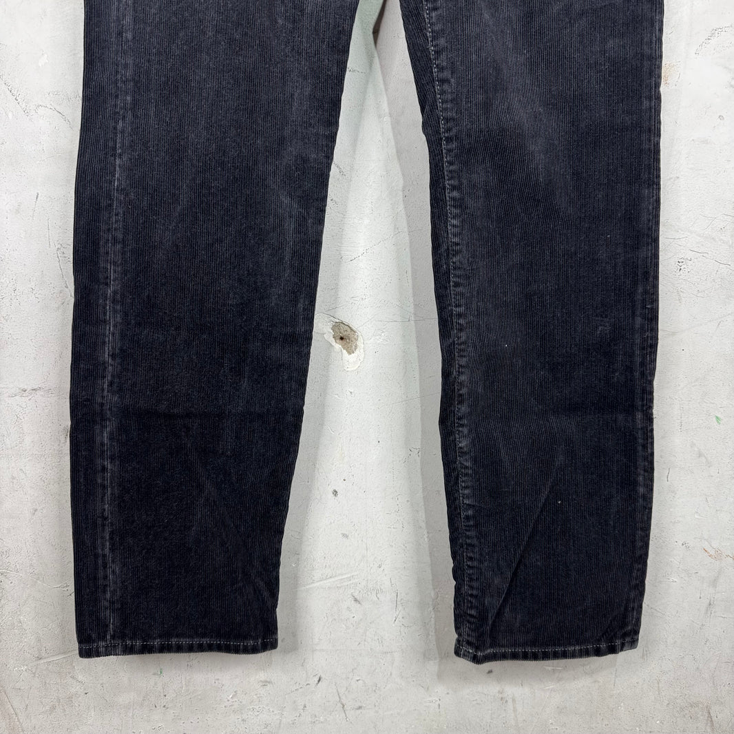 Acne Studios 1996 Cord Black Pants
