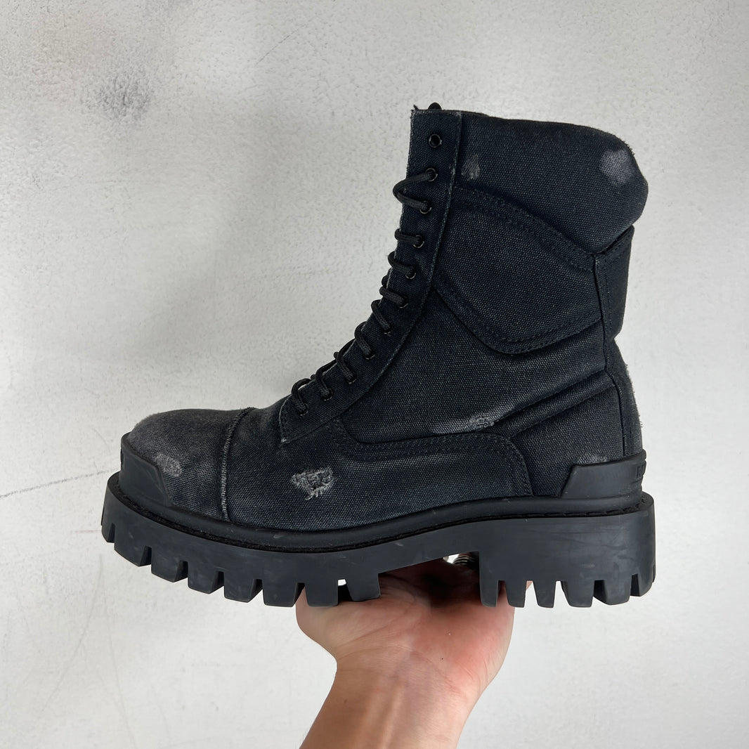 Balenciaga Canvas Strike Boots