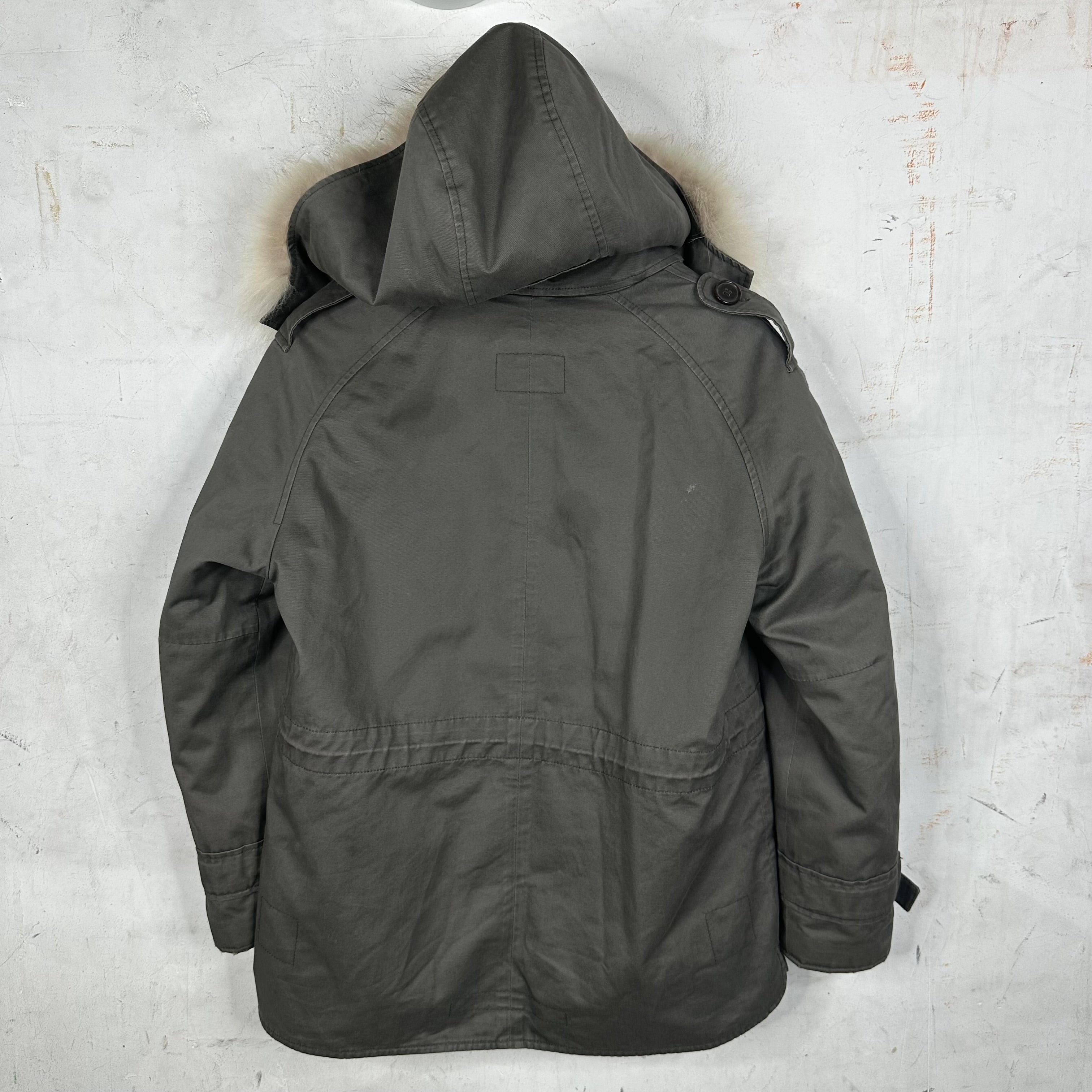 YVES SALOMON ARMY モッズコート ライナー　カーキ　38サイズ Yves Salomon Army Fur Lined Parka – www.Lukes.store
