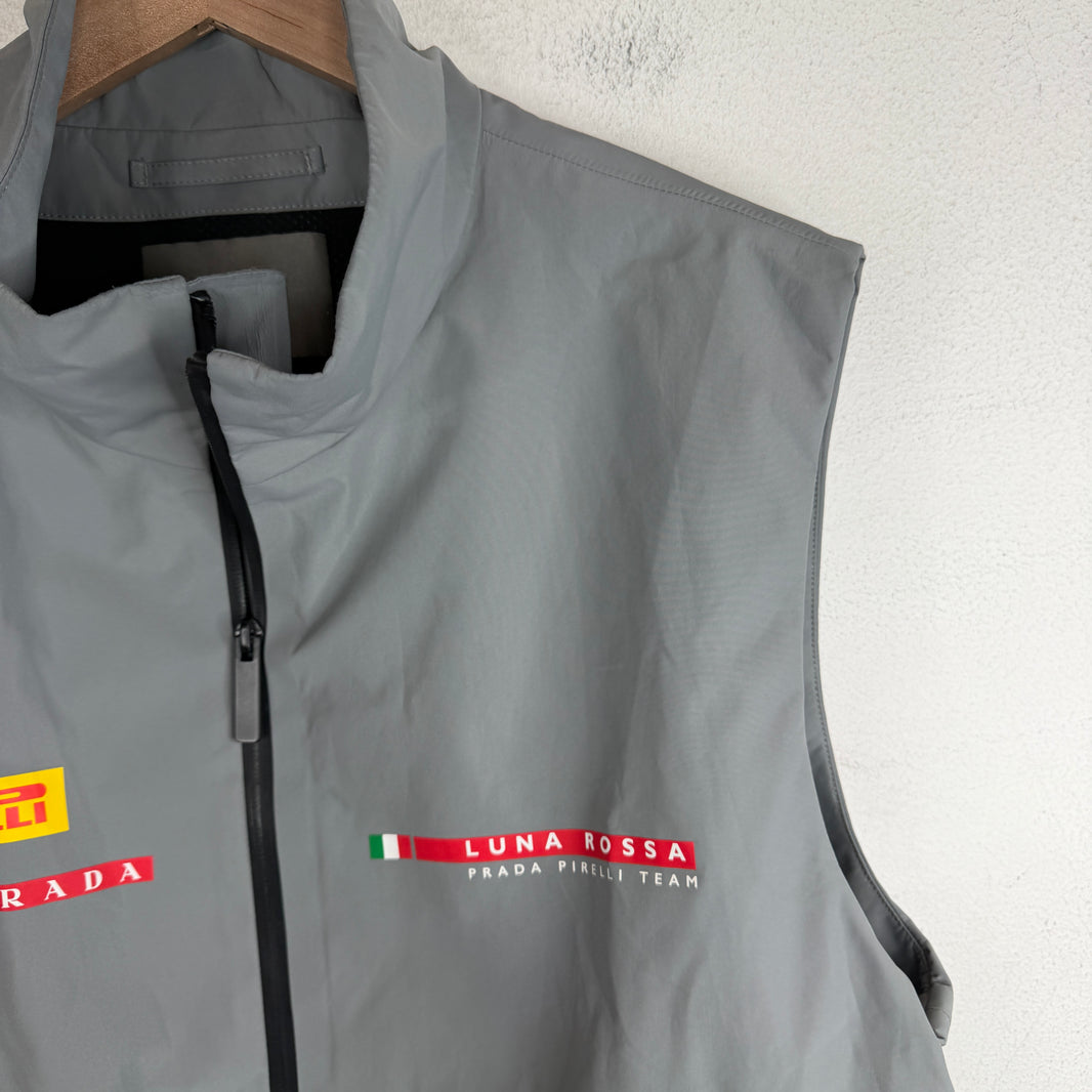 Prada Linea Rossa Gray Vest