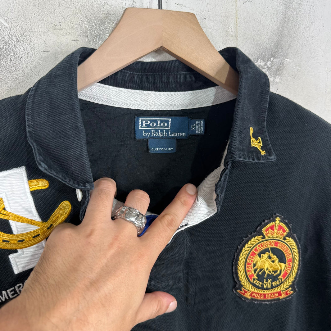 Ralph Lauren Mercer Club Crest L/S Polo