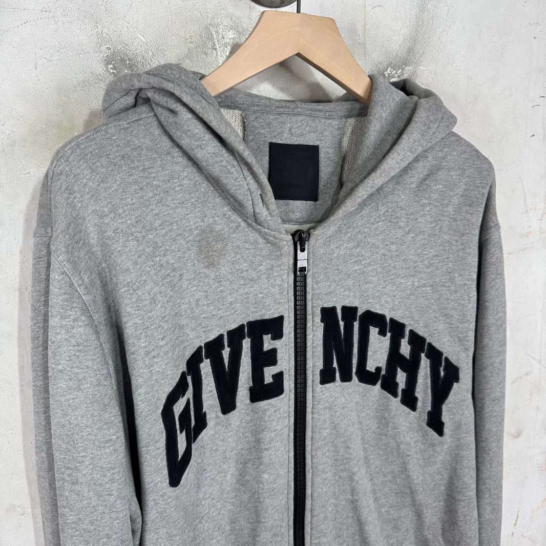 Givenchy Arc Logo Zip Hoodie
