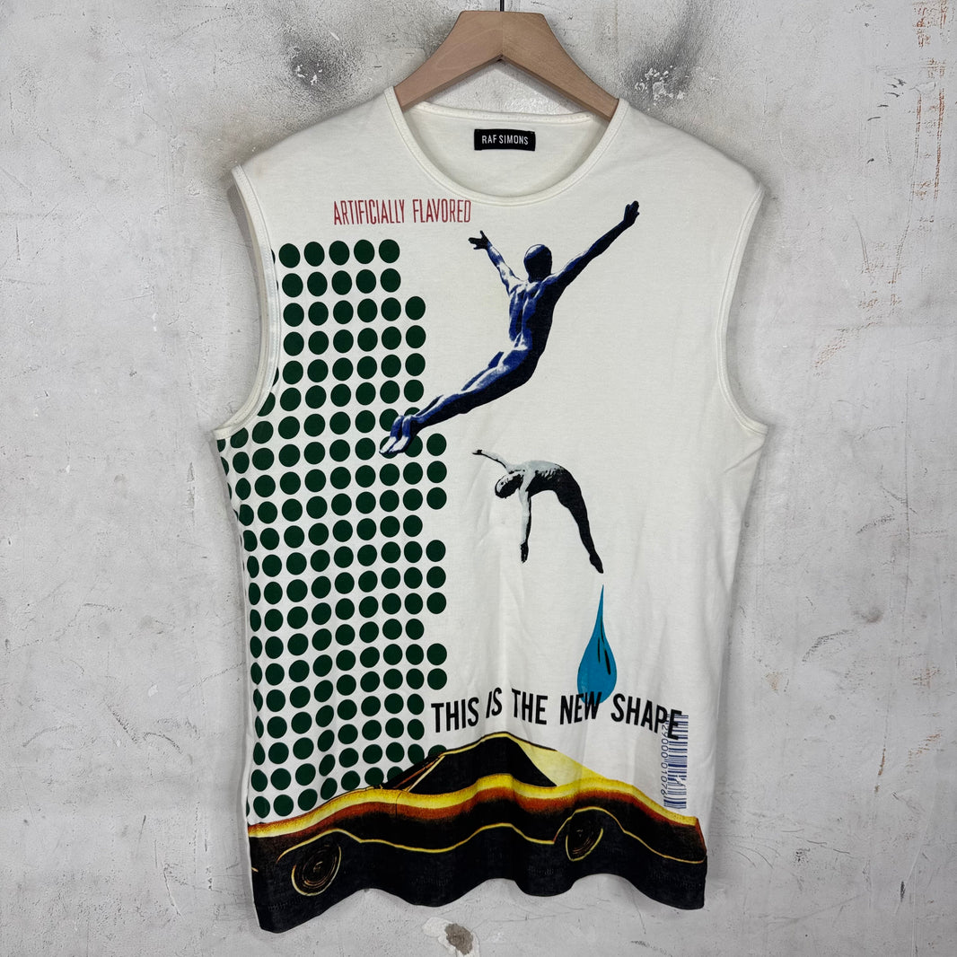 Raf Simons SS14 Printed S/S Top