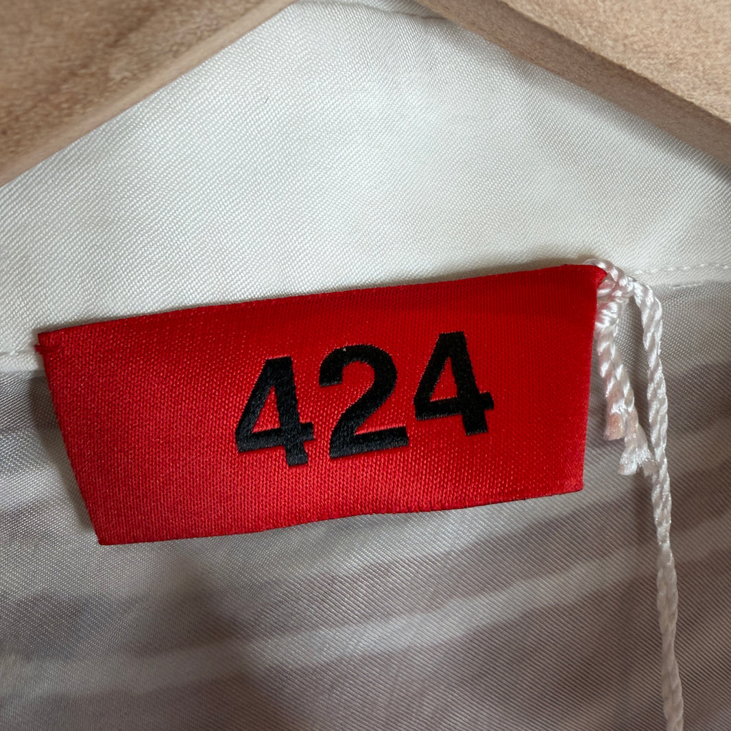 424 Adidas Button Up LS Shirt