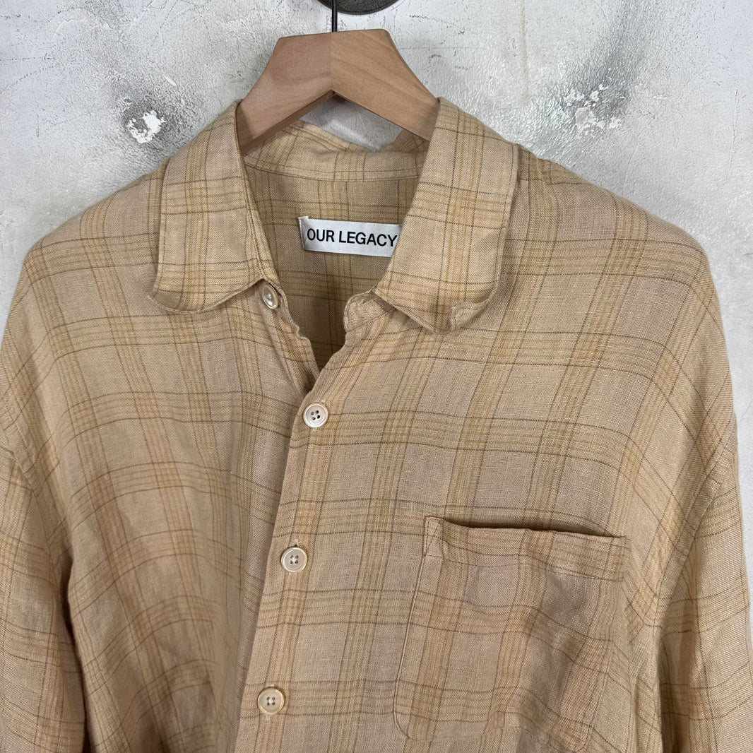 Our Legacy Plaid Above Shirt