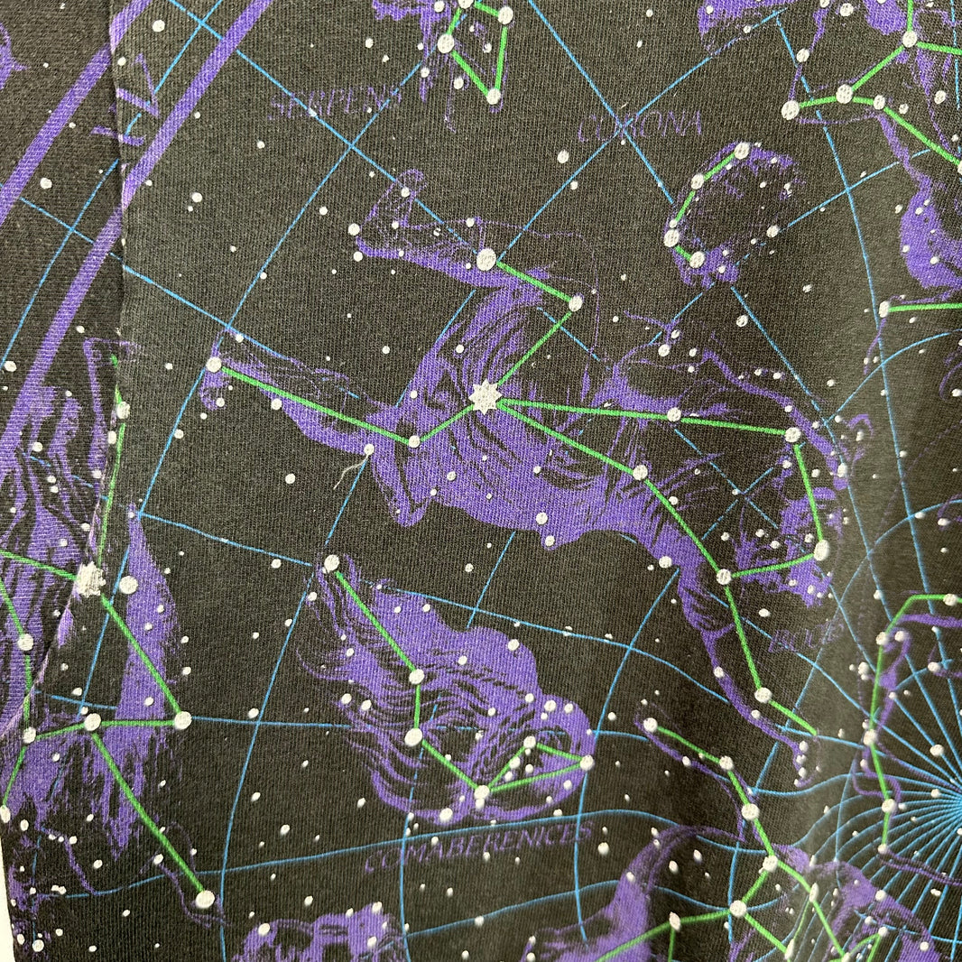 Vintage Liquid Blue Zodiac Galaxy T-Shirt