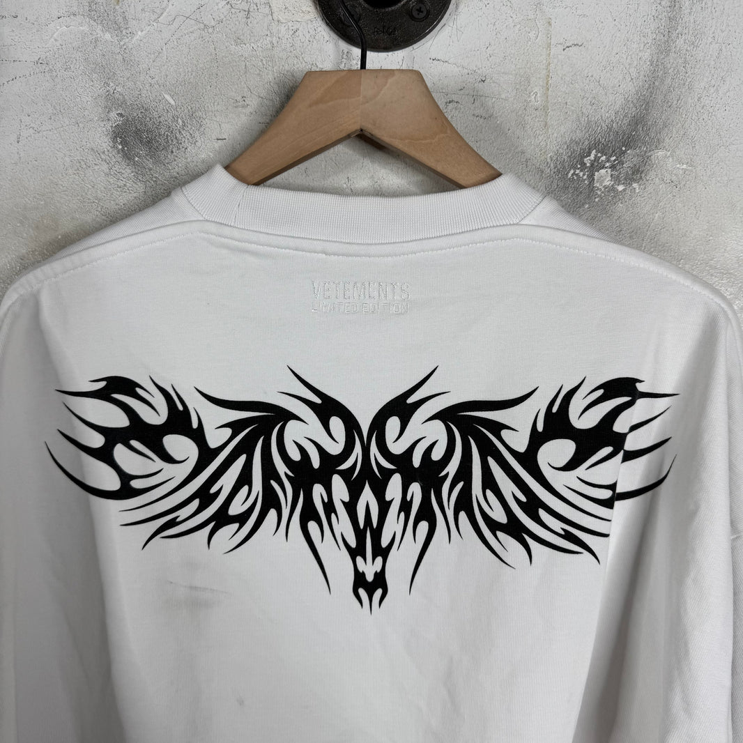 Vetements Tribal Tattoo L/S T-Shirt