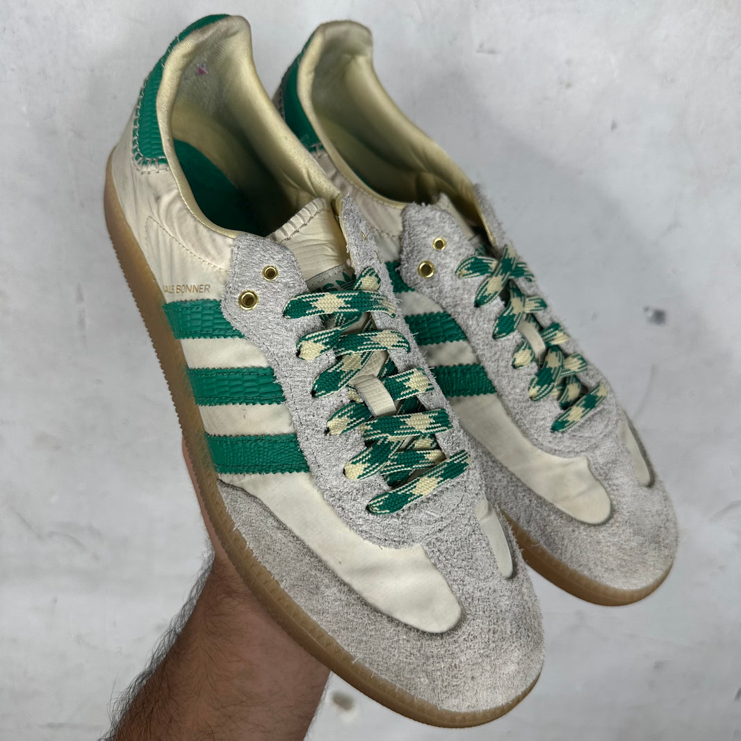 Adidas x Wales Bonner Nylon Green Sambas