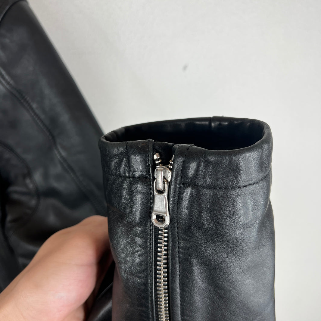 Stussy Cafe Racer Leather Jacket