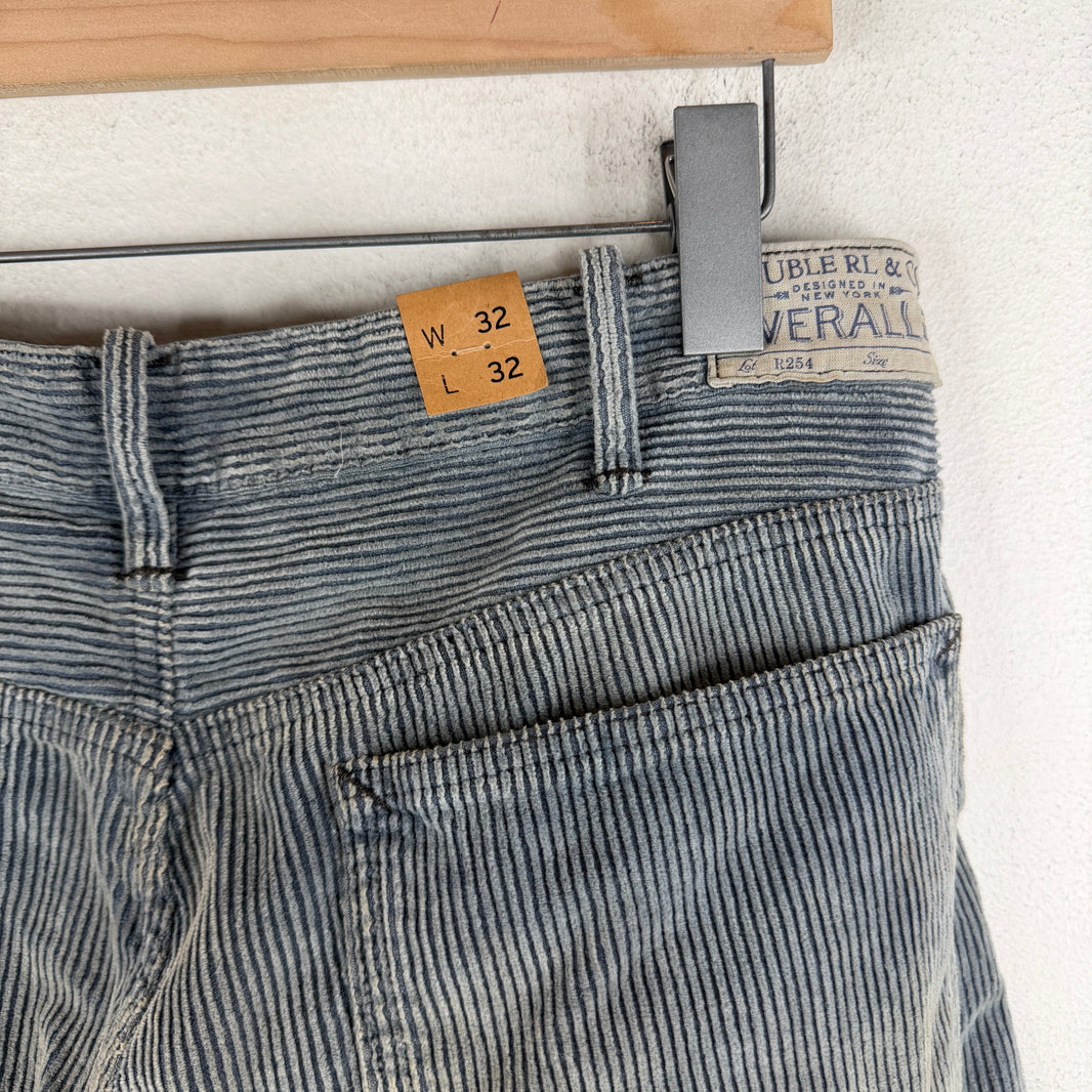 RRL Distressed Repaired Corduroy Pants