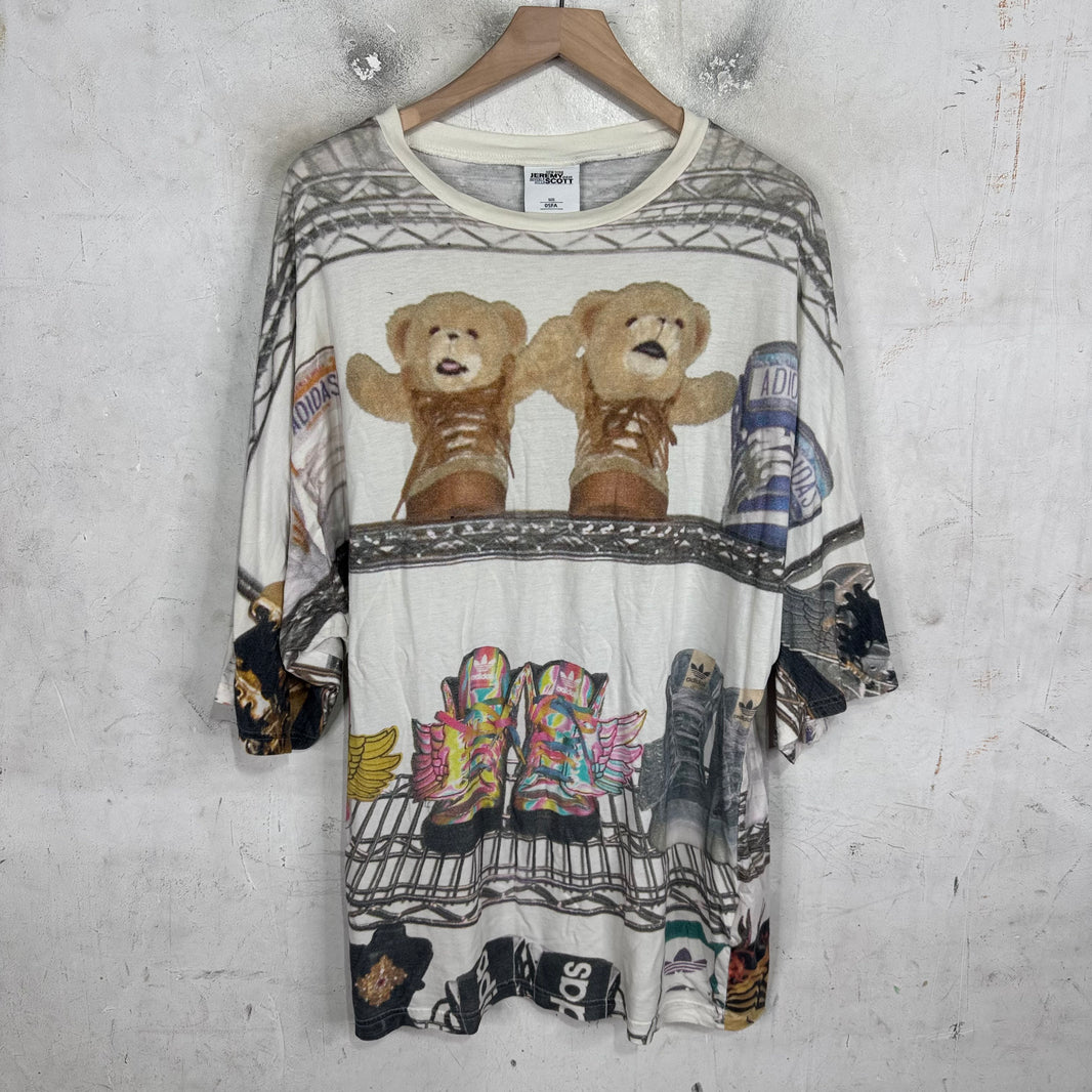 Jeremy Scott x Adidas Shoe Photo T-Shirt
