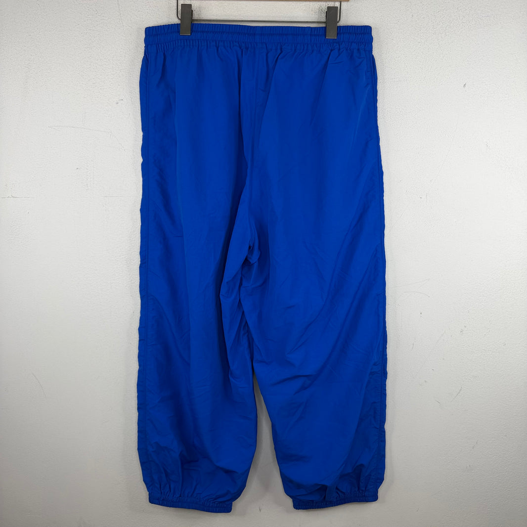 Willy Chavarria Blue Nylon Trackpants