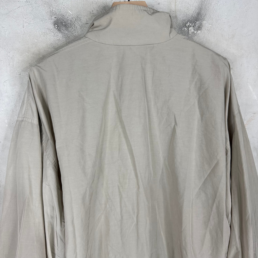 Balenciaga Beige Windbreaker Jacket