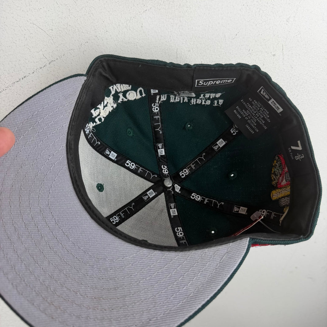 Supreme New Era Box Logo Fitted Hat