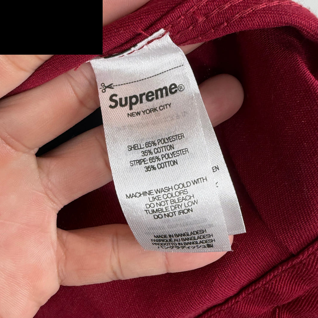 Supreme Dickies Red Striped Jacket