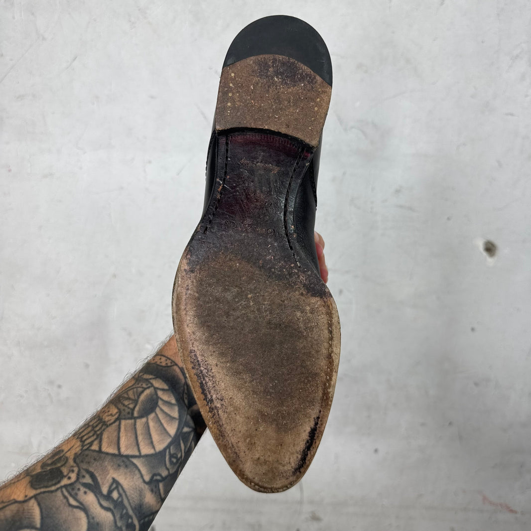 Louis Vuitton Perforated Toe Jodhpur Boots