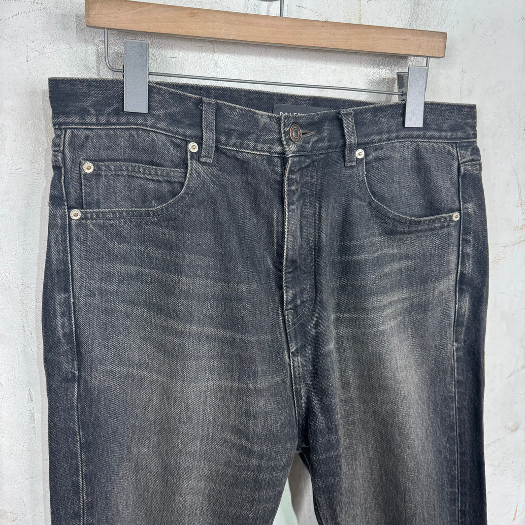 Balenciaga Black Garderobe Jeans