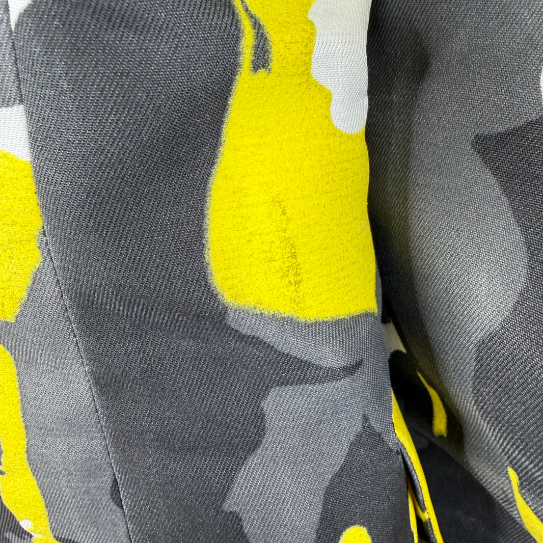 CDG Homme Plus Yellow Camo Car Mold Blazer