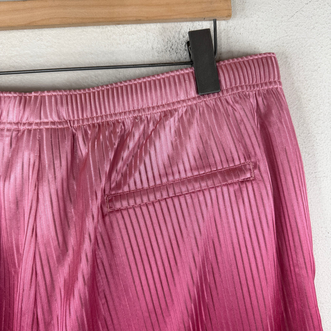 Supreme Striped Pink Gradient Gym Shorts