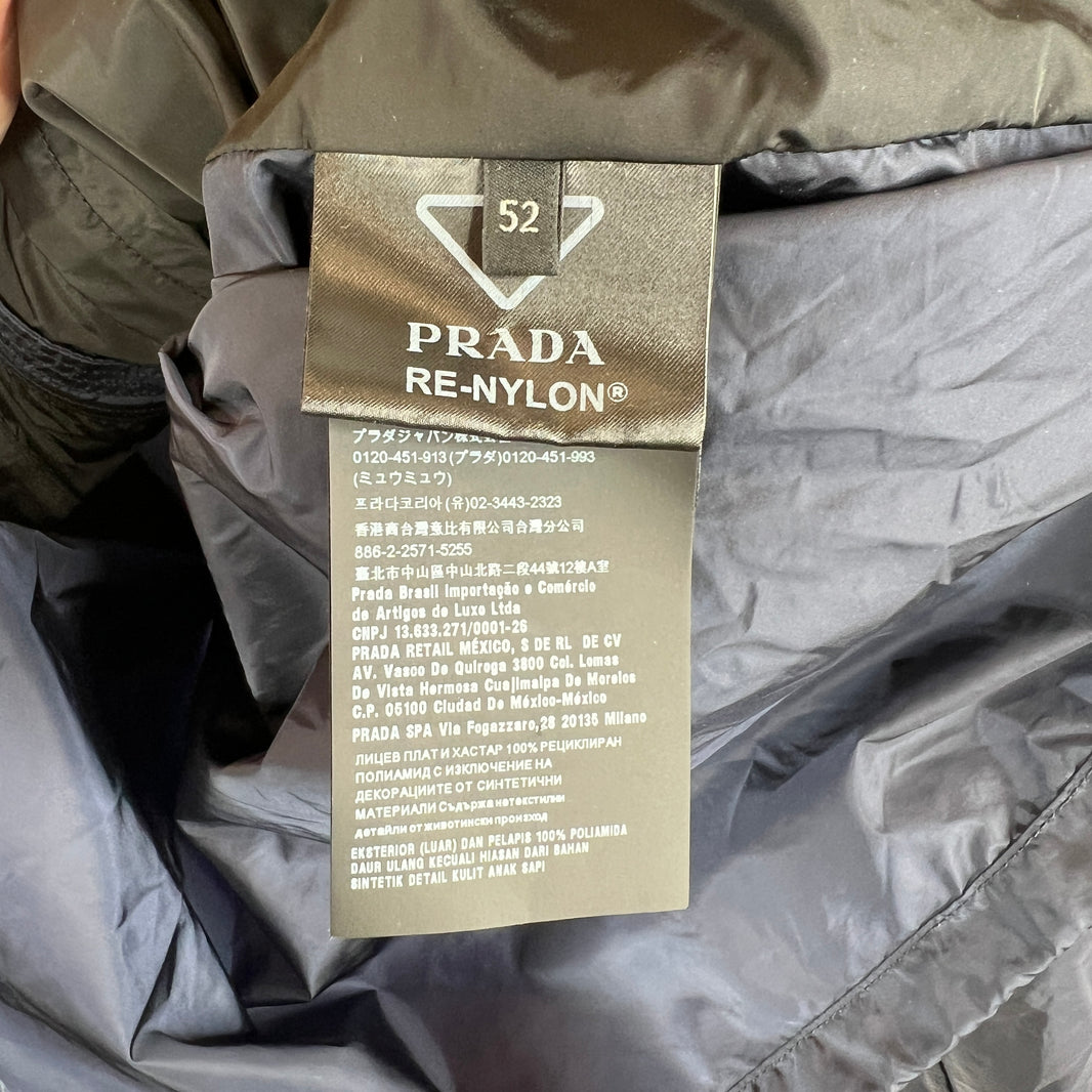 Prada Re-Nylon Hooded Windbreaker