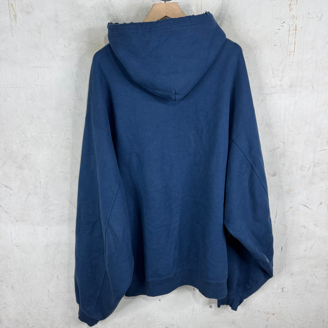 Balenciaga Marathon Navy Hoodie