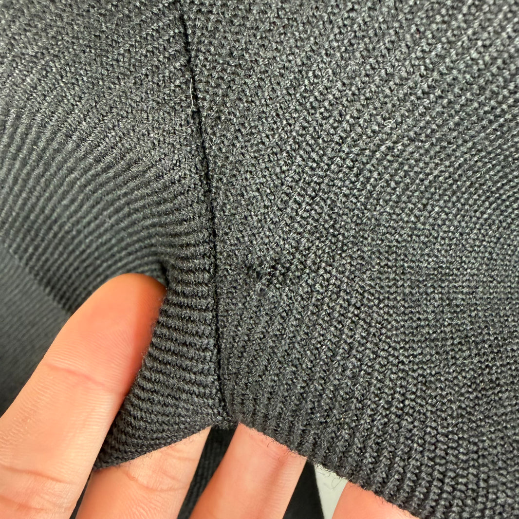 Second Layer Twill Pleated Bootcut Trousers