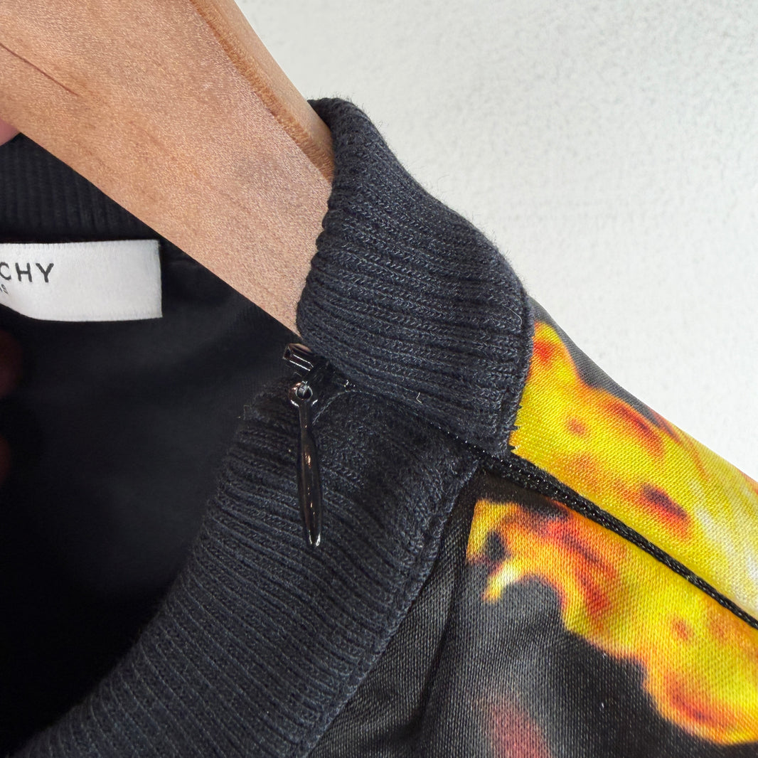 Givenchy Madonna Flames Split Sweater