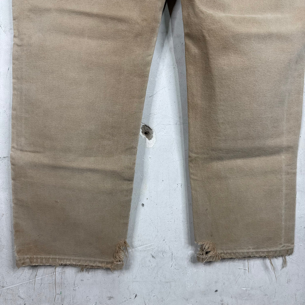 Vintage Carhartt Smoked Beige Double Knees