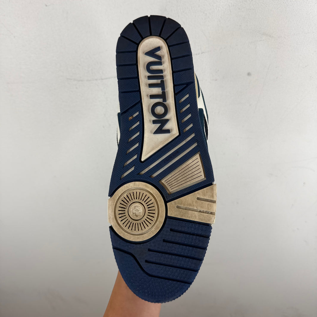 Louis Vuitton Blue/White Skate Sneakers