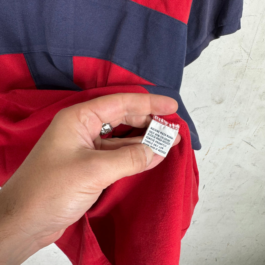 Ralph Lauren Red/Navy Cross Polo
