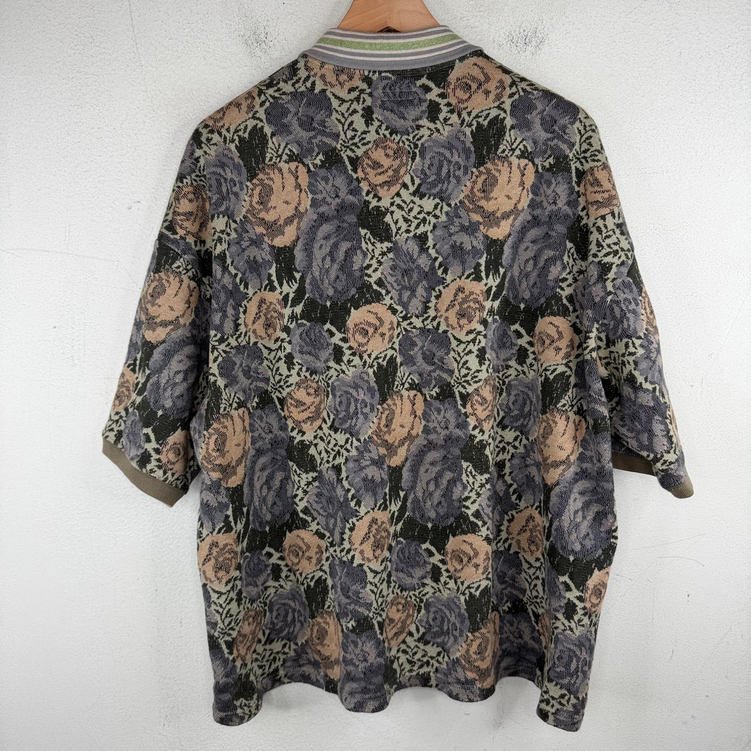 Kapital Floral Jacquard Polo