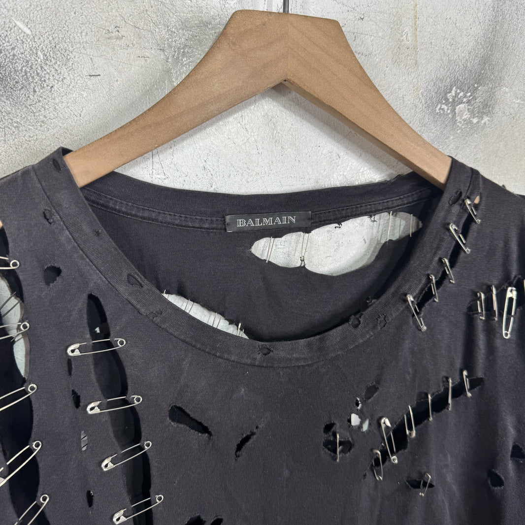 Balmain Safety Pin T-Shirt