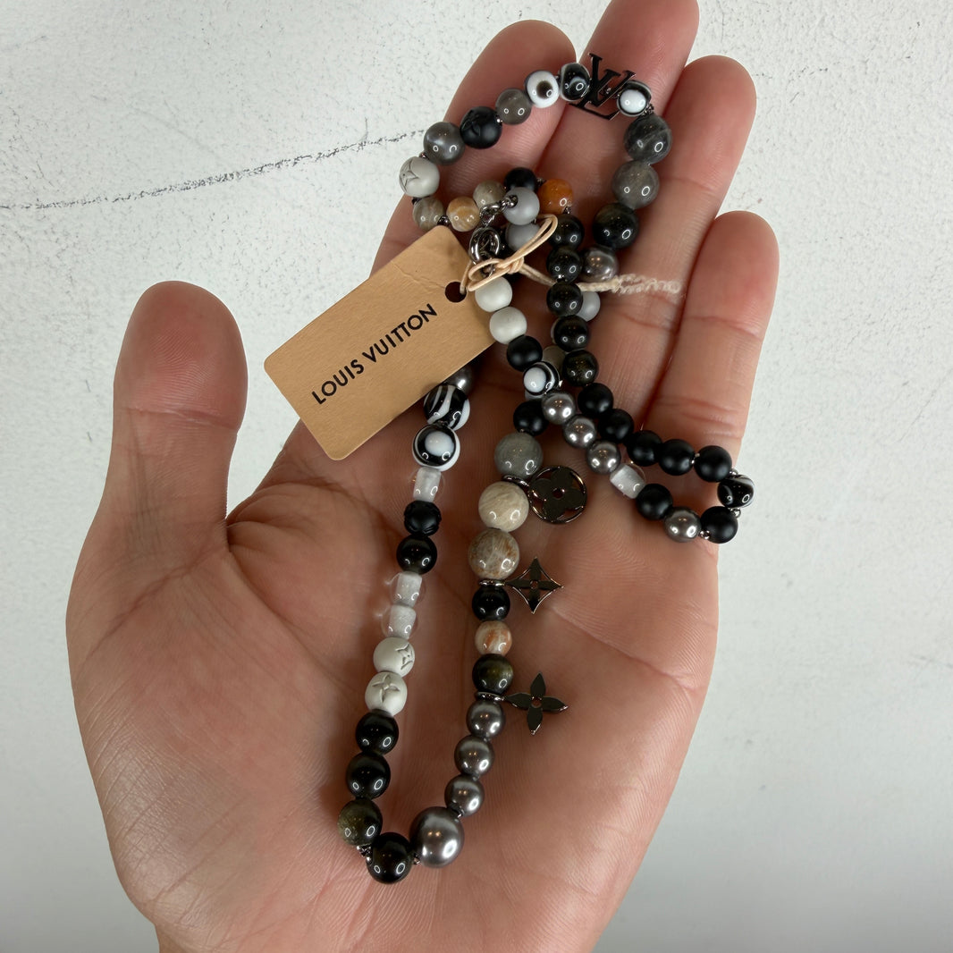Louis Vuitton Sample Beaded Charm Necklace
