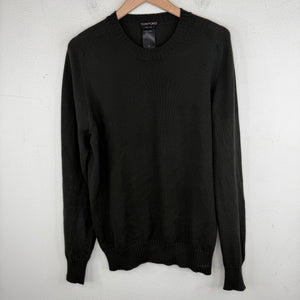 Tom Ford Thin Dark Green Knit Sweater