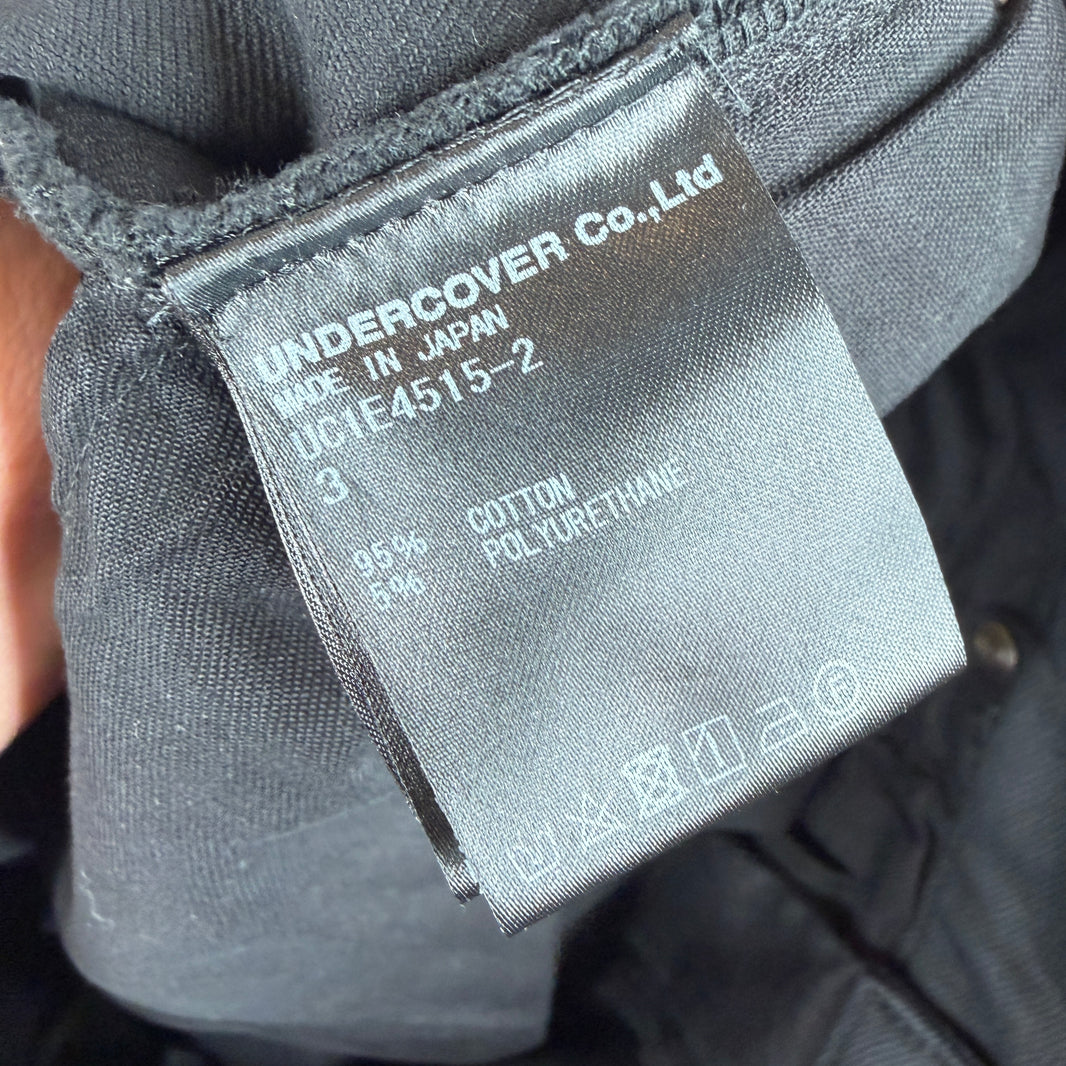 Undercover Stretch Denim 4 Zips Jeans
