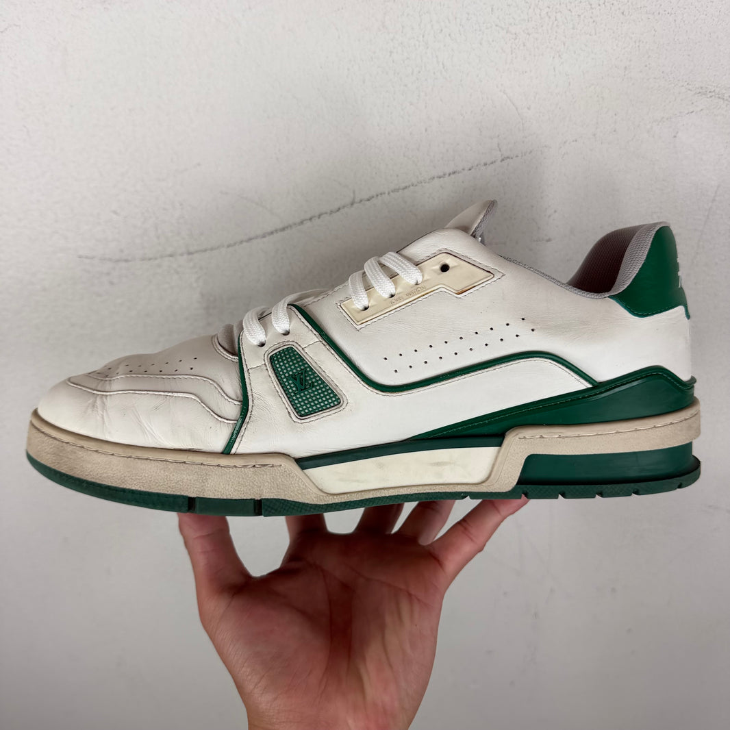 Louis Vuitton Green OG Trainer Low Sneakers