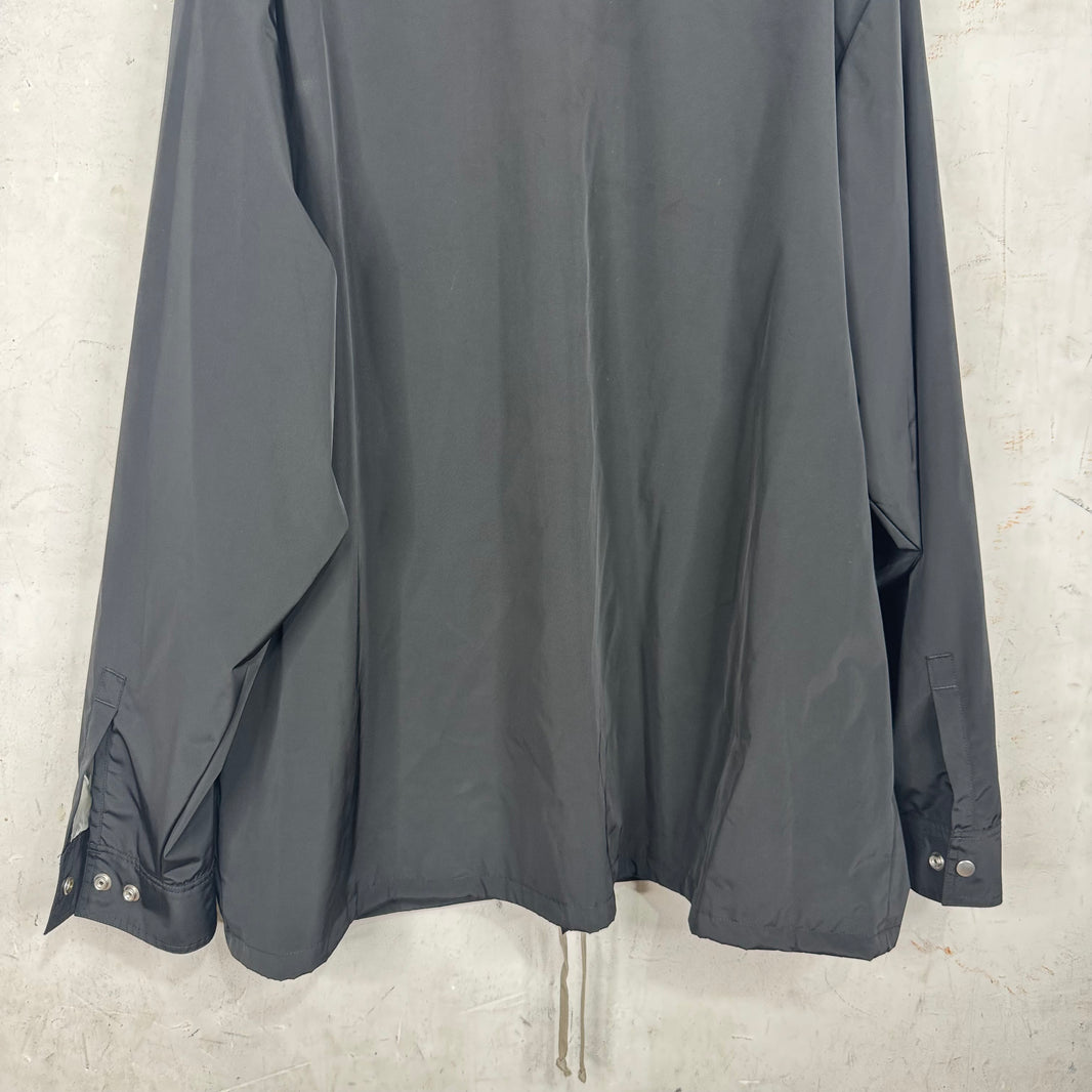Rick Owens Hollywood Nylon Snap Jacke