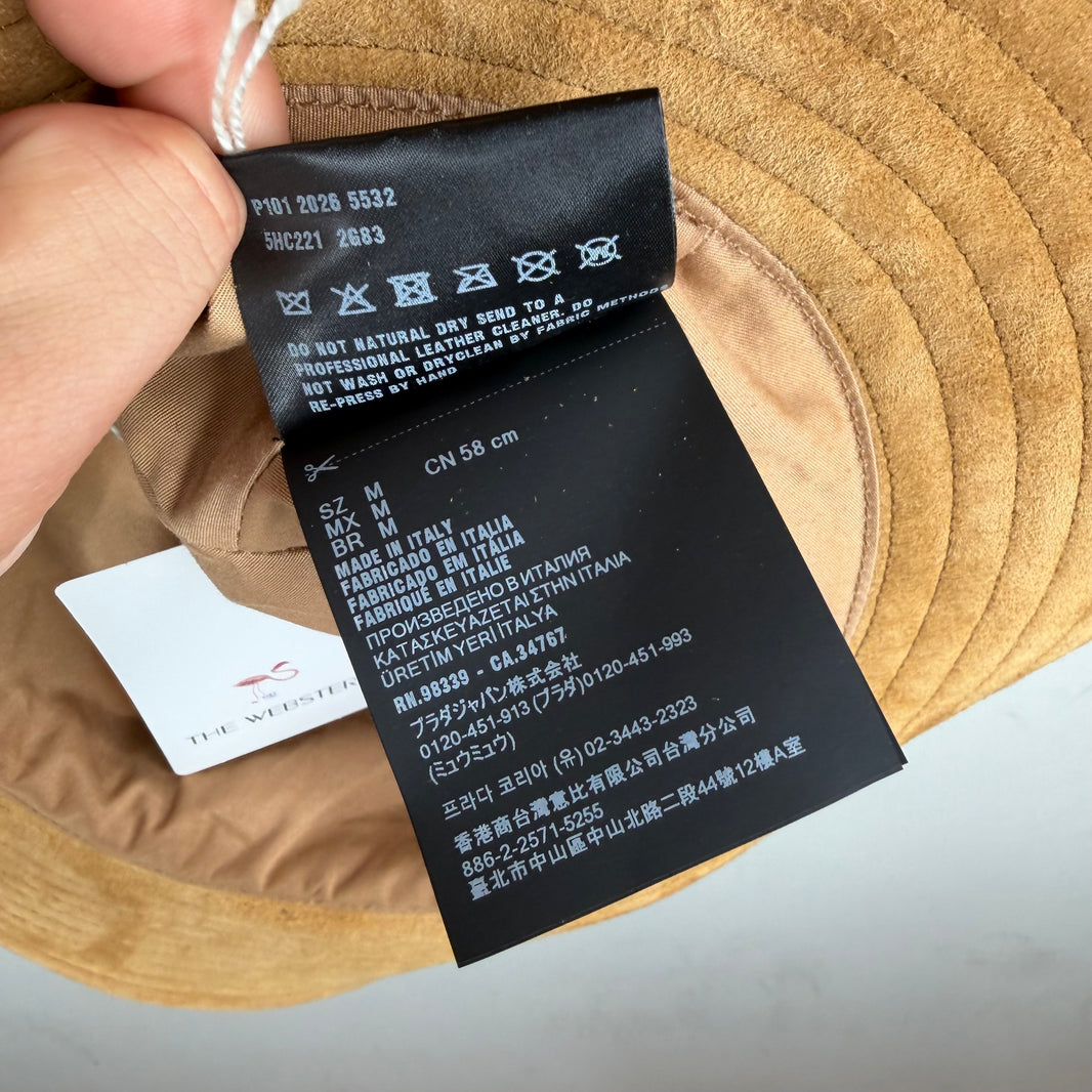 Miu Miu Suede Cowboy Hat