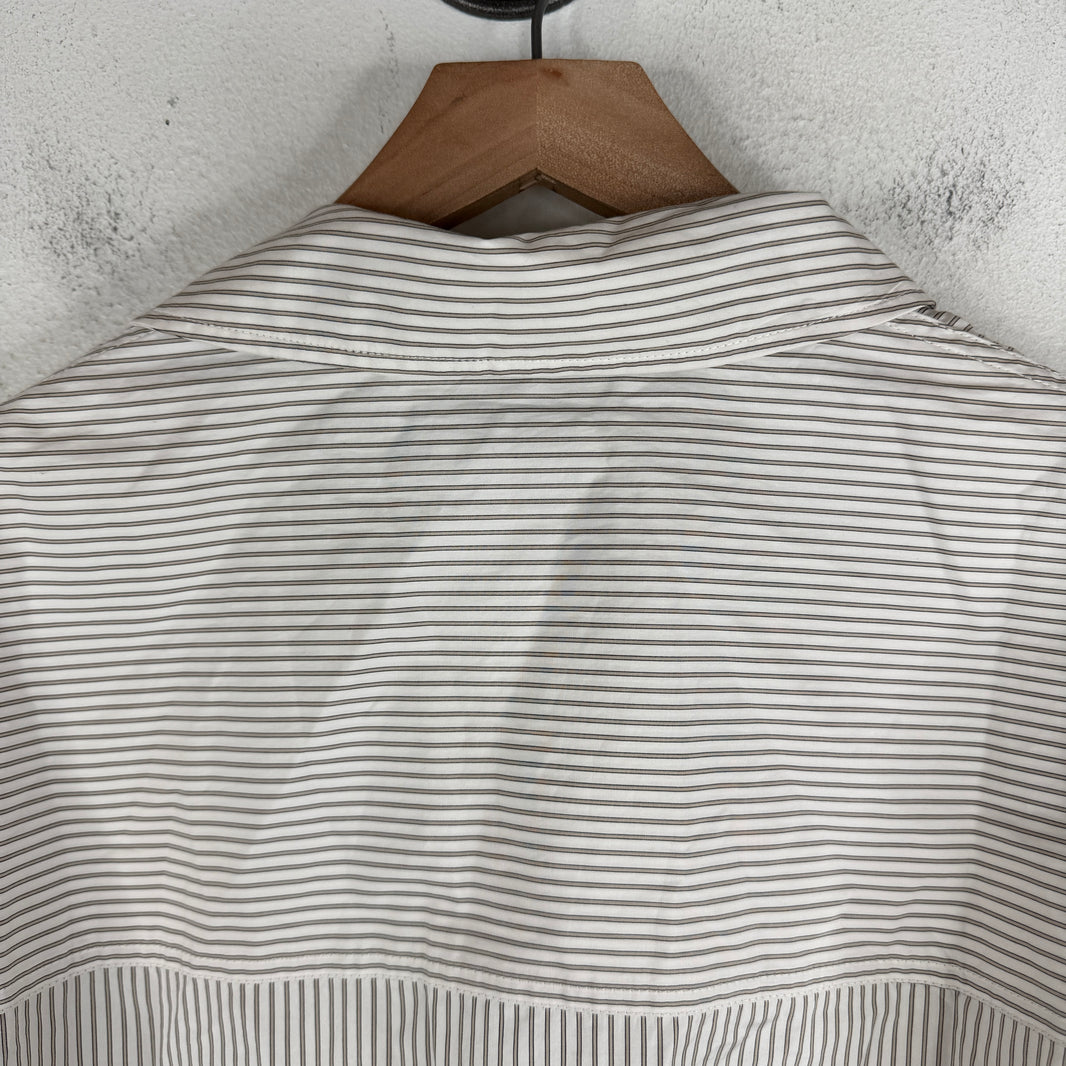 Lemaire Striped Button Up LS Shirt