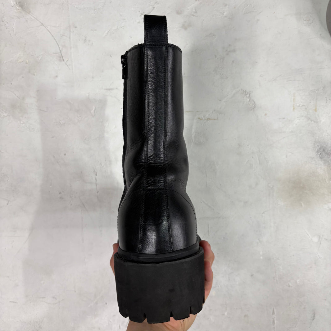 Balenciaga Leather Stomper Boot