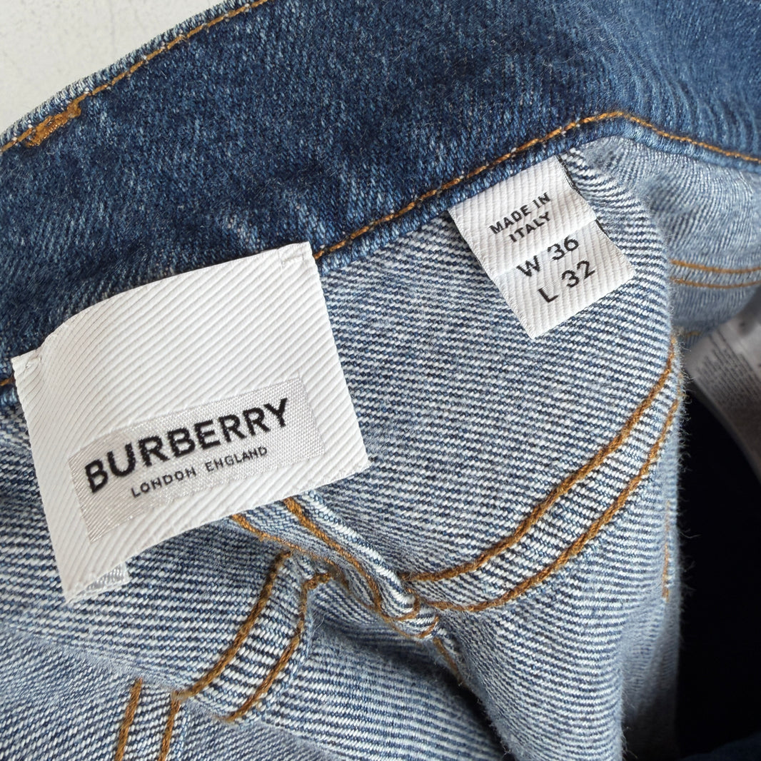 Burberry Printed Logo Jeans